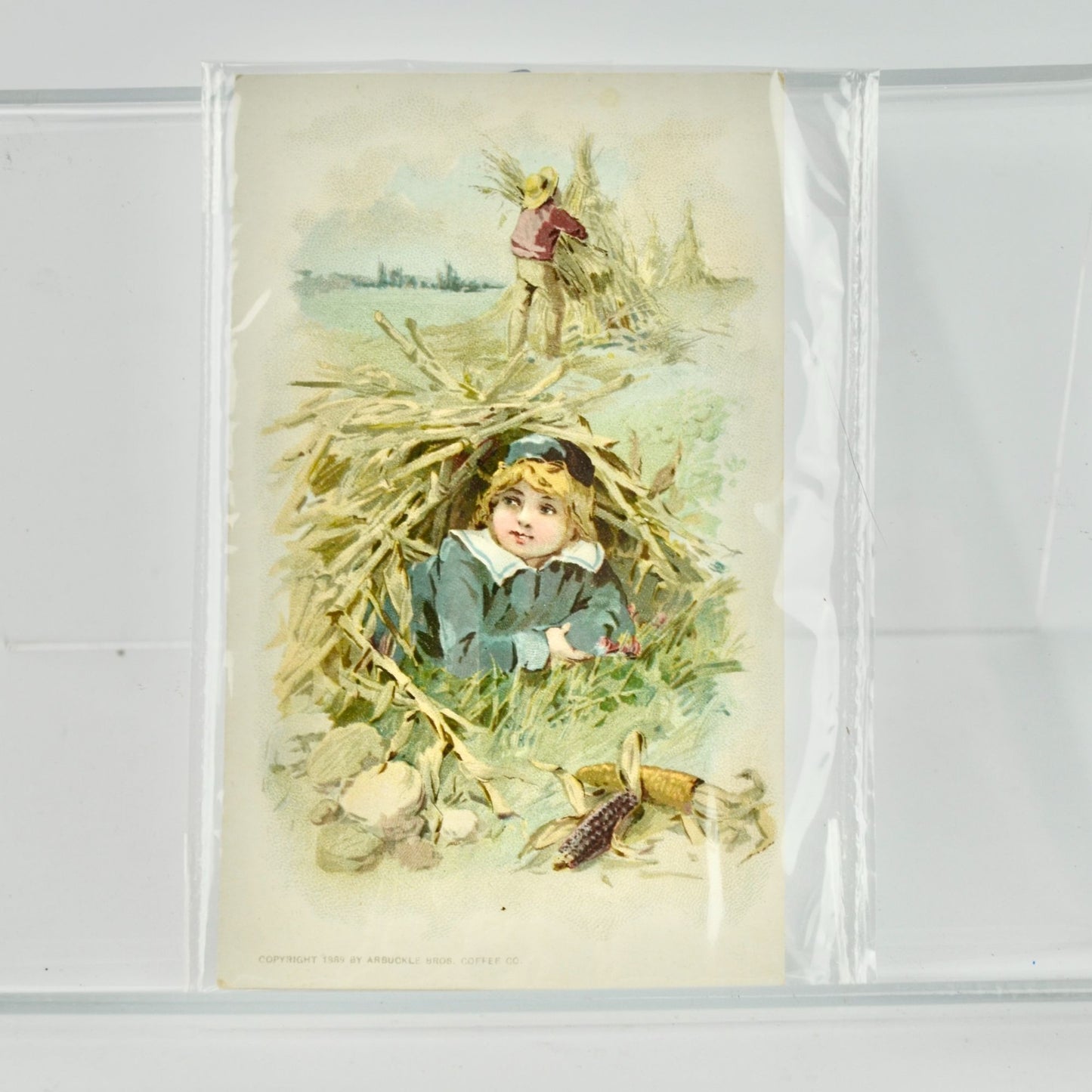 Arbuckle's Ariosa Coffee Victorian Trading Trade Card