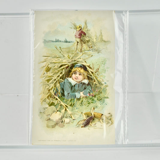 Arbuckle's Ariosa Coffee Victorian Trading Trade Card
