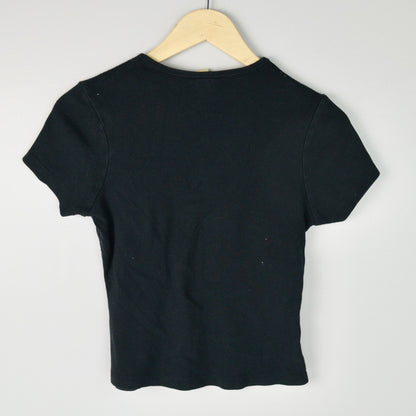 Audioslave Junior's Medium Kavio Black Green Logo Tee Y2K