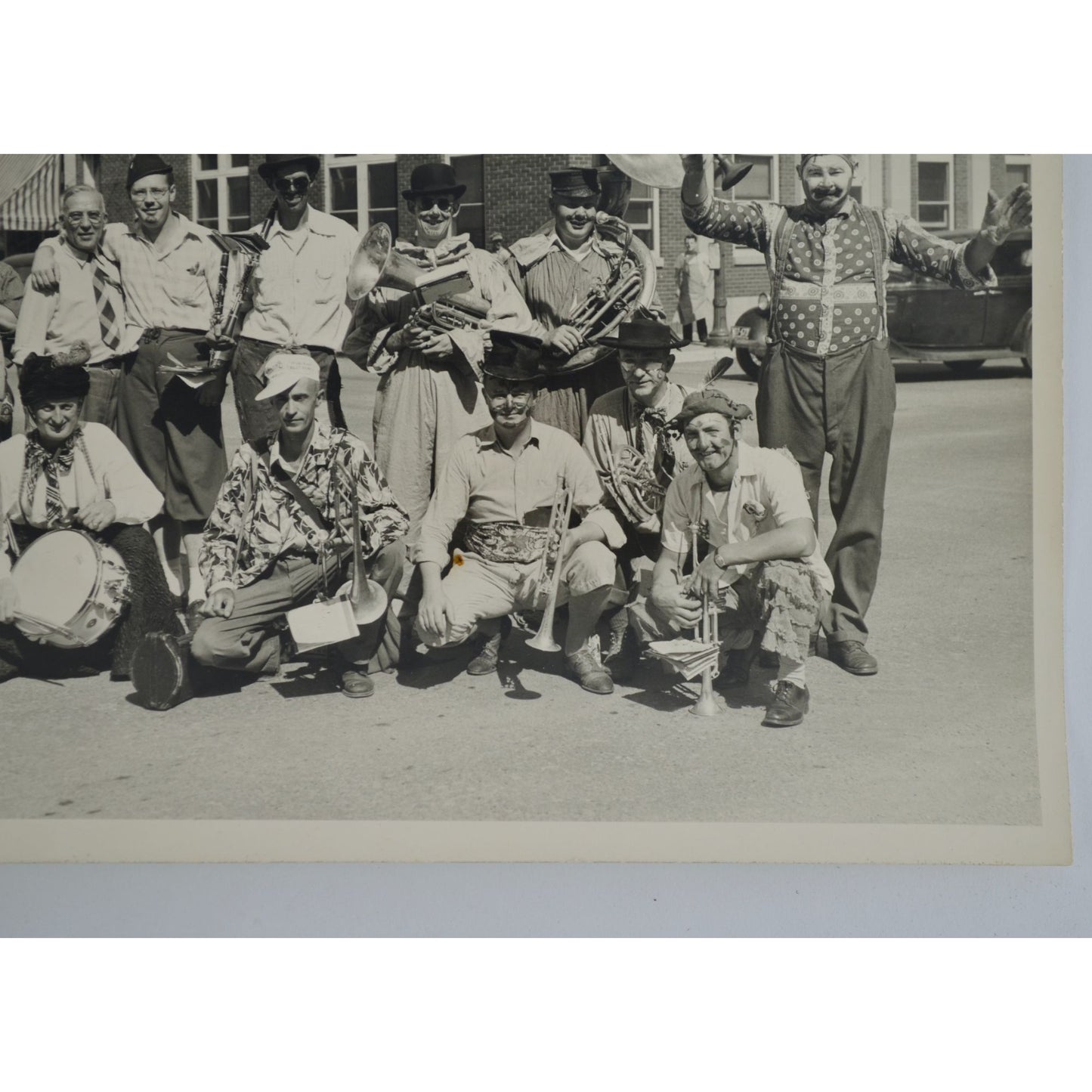 Springfield Tiger Tooters Band Minnesota Vintage 8 x 10" Photograph Original