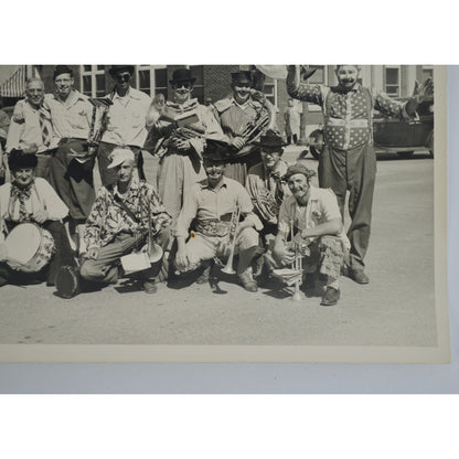 Springfield Tiger Tooters Band Minnesota Vintage 8 x 10" Photograph Original