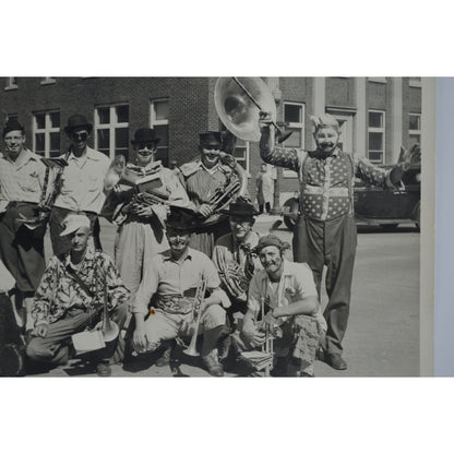 Springfield Tiger Tooters Band Minnesota Vintage 8 x 10" Photograph Original