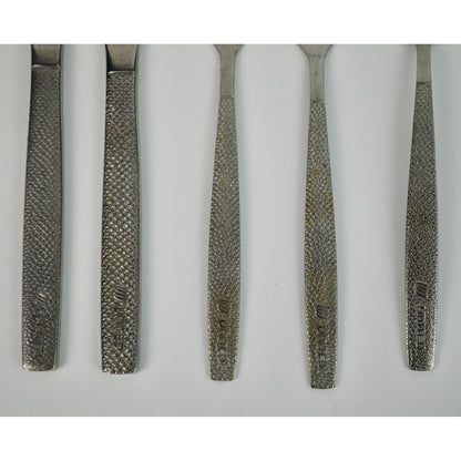 United Airlines Silverware Flatware Set of 5 Pieces Vintage