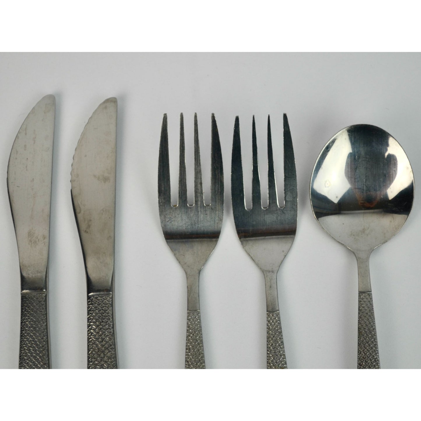 United Airlines Silverware Flatware Set of 5 Pieces Vintage