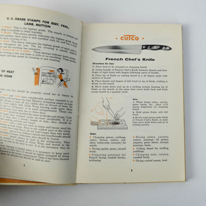 1961 Cutco Cook Book Vintage Hardcover