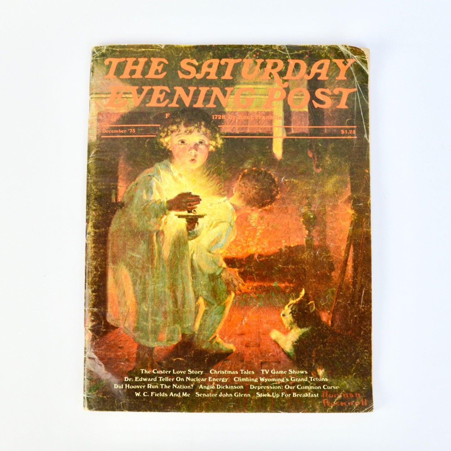 Saturday Evening Post December 1975 Vintage Magazine