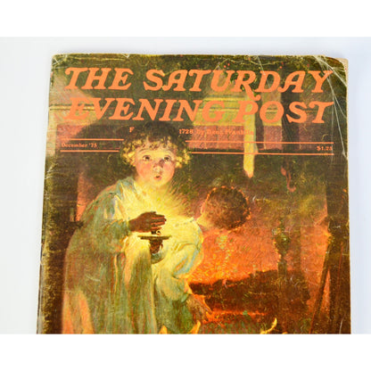 Saturday Evening Post December 1975 Vintage Magazine