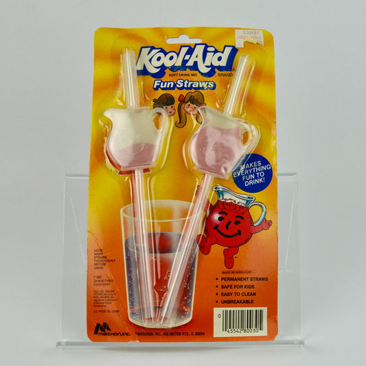 1985 Kool Aid Fun Straws NOS New in Package Vintage