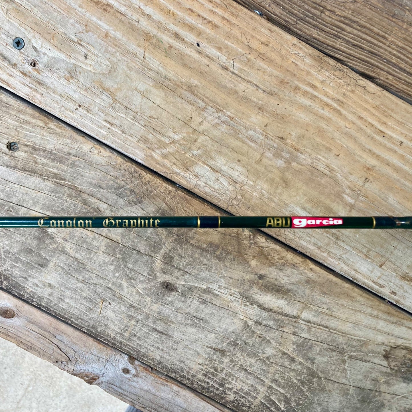 Vintage Abu Garcia Conolon Graphite Casting Rod CNC60-2ML Medium Light Fishing