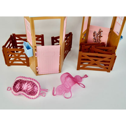 Mattel Barbie Dream Stable Lot of 2 Plus 2 Saddles