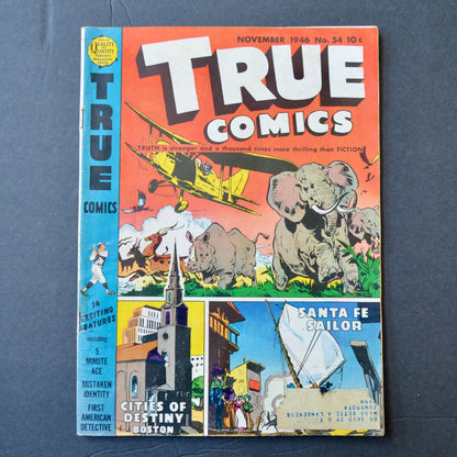True Comics November 1946 #54 Vintage Comic Book