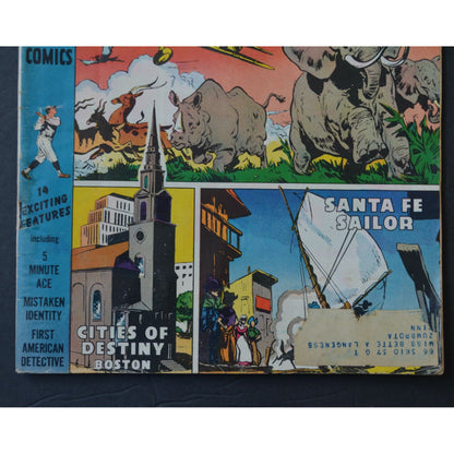 True Comics November 1946 #54 Vintage Comic Book