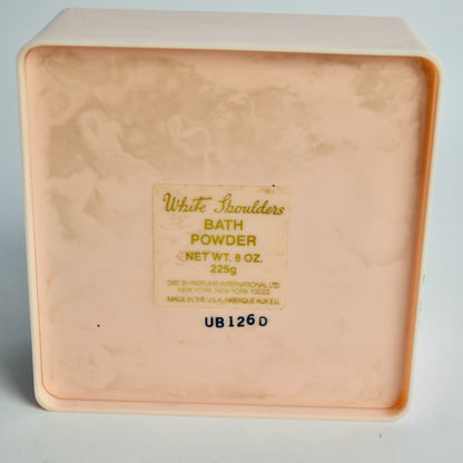 White Shoulders by Evyan Dusting Body Bath Powder 8 oz