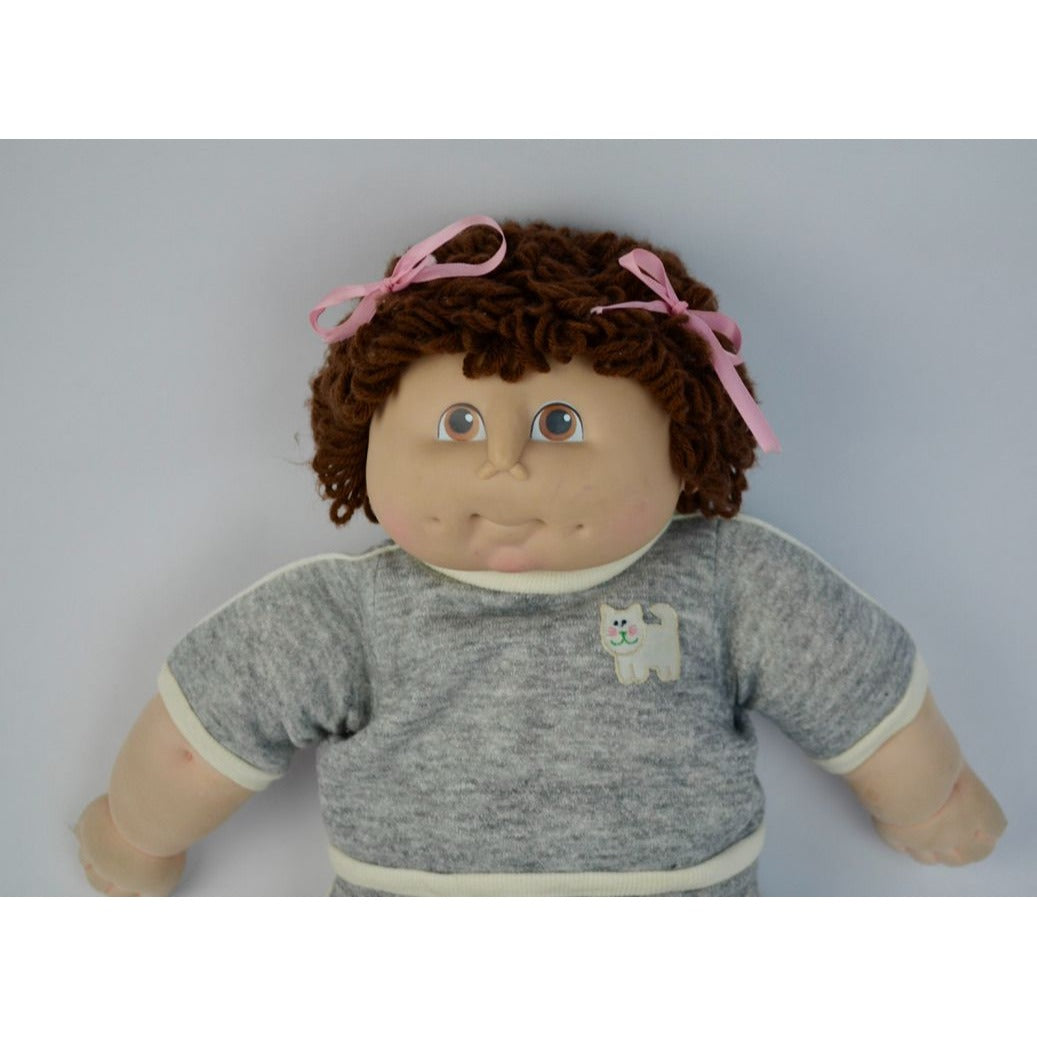 Cabbage Patch Kids Doll 1984 MN Thomas Brown Hair Brown Eyes