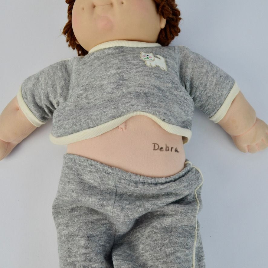 Cabbage Patch Kids Doll 1984 MN Thomas Brown Hair Brown Eyes