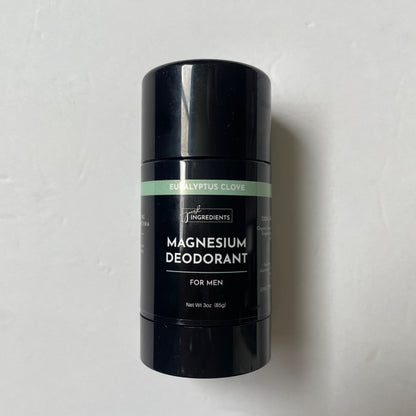 Just Ingredients Eucalyptus Cove Magnesium Deodorant for Men