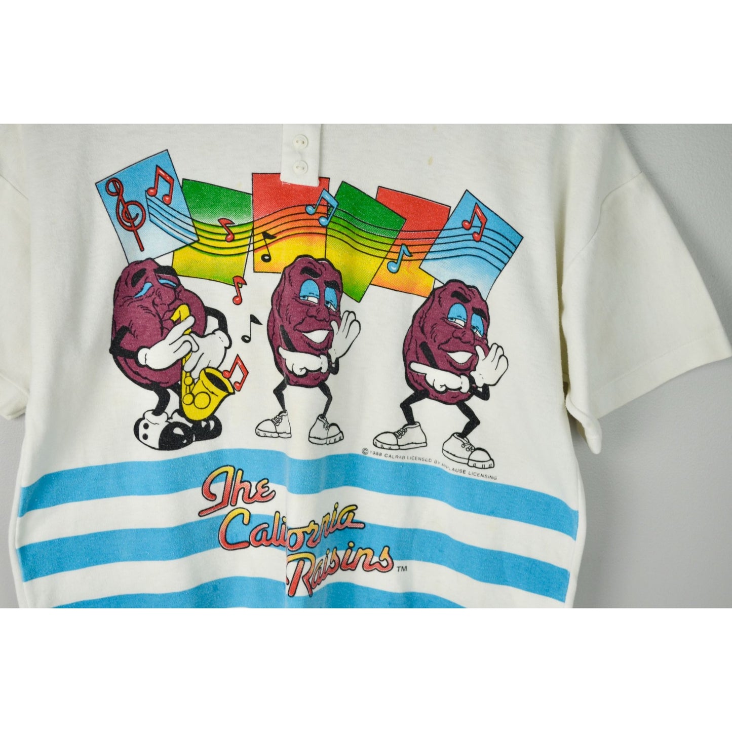 1988 California Raisins Vintage Shirt Junior's ? B J Frog