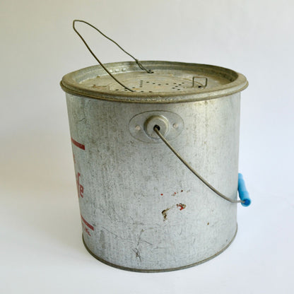 Vintage Frabill's Full FLoating Min-O-Life #480 Minnow Bucket w/ Insert!