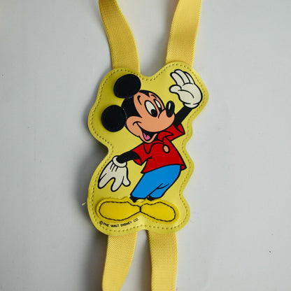 Vintage Mickey Mouse Yellow Children's Suspenders Lee Co.