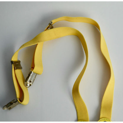Vintage Mickey Mouse Yellow Children's Suspenders Lee Co.