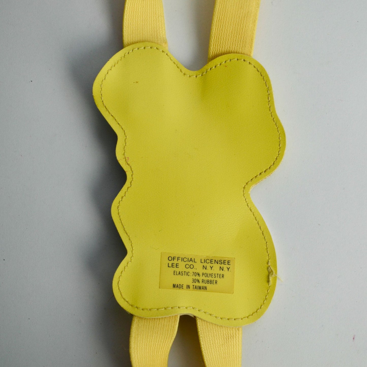 Vintage Mickey Mouse Yellow Children's Suspenders Lee Co.