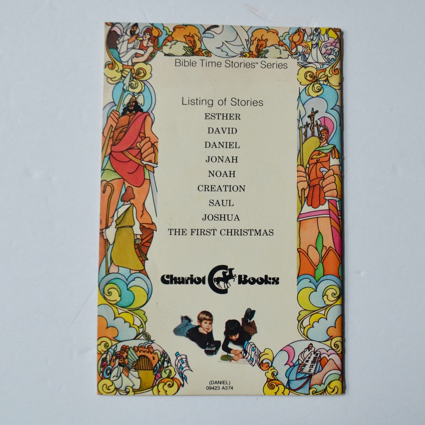 Bible Time Stories Series Daniel Burl Ives NO CASSETTE TAPE