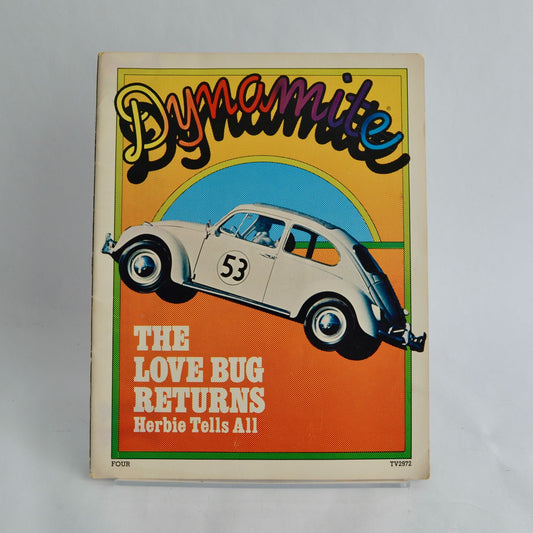 Dynamite Four 4 1974 Magazine Vintage Love Bug