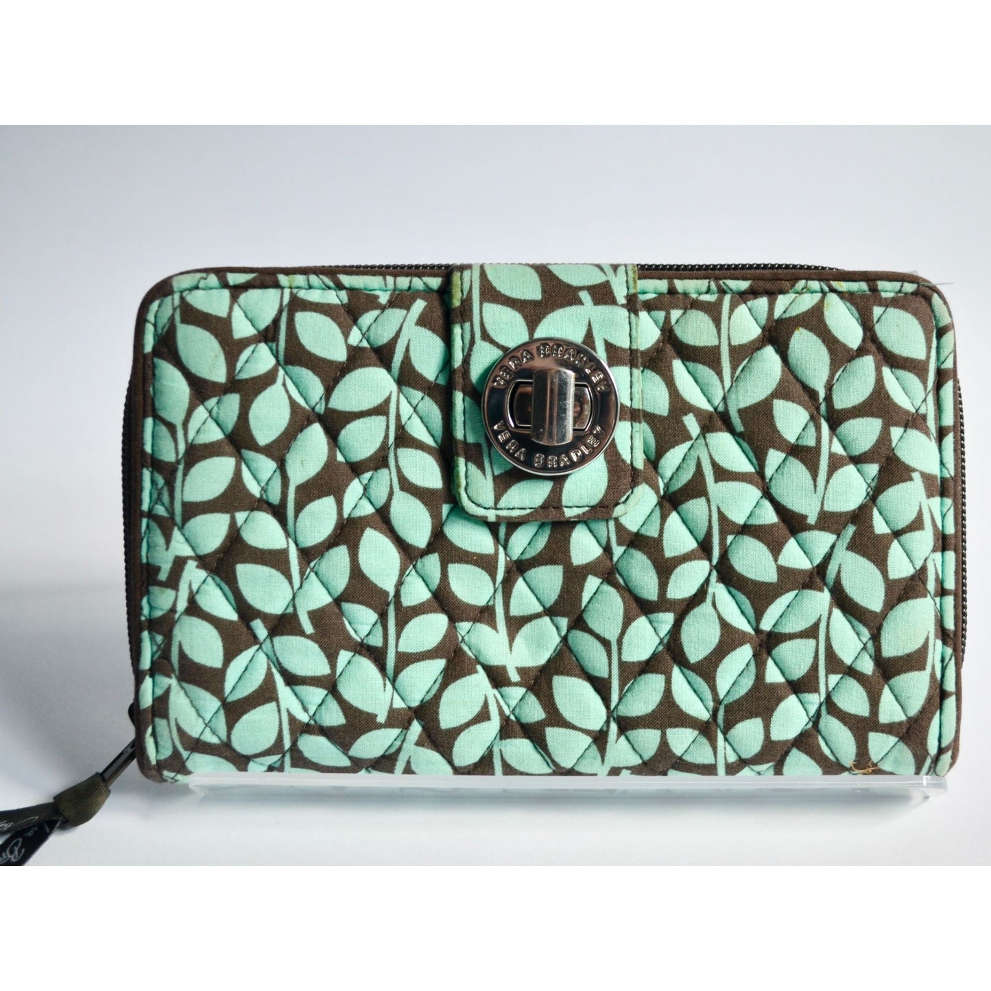 Vera Bradley Shower Vines Euro Wallet Turn Lock