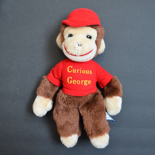 Eden Toys 1984 Curious George Plush Toy Vintage 10.5"