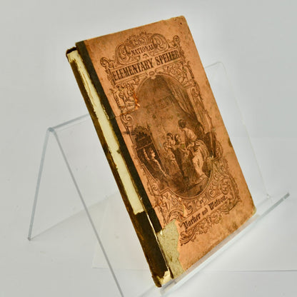 1878 The National Elementary Speller Book AS IS