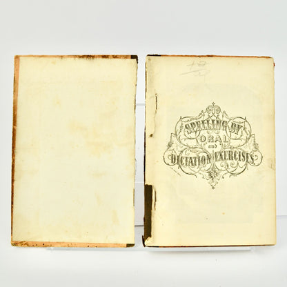 1878 The National Elementary Speller Book AS IS