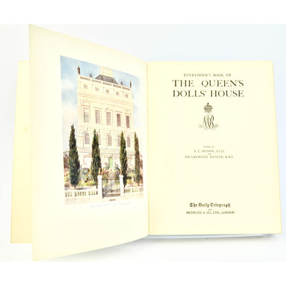 1924 Everybody's Book of The Queen's Dolls' House Antique