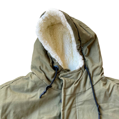 Sinsay Men's Collection Jacket Sherpa Lined Large Polish European Military Green