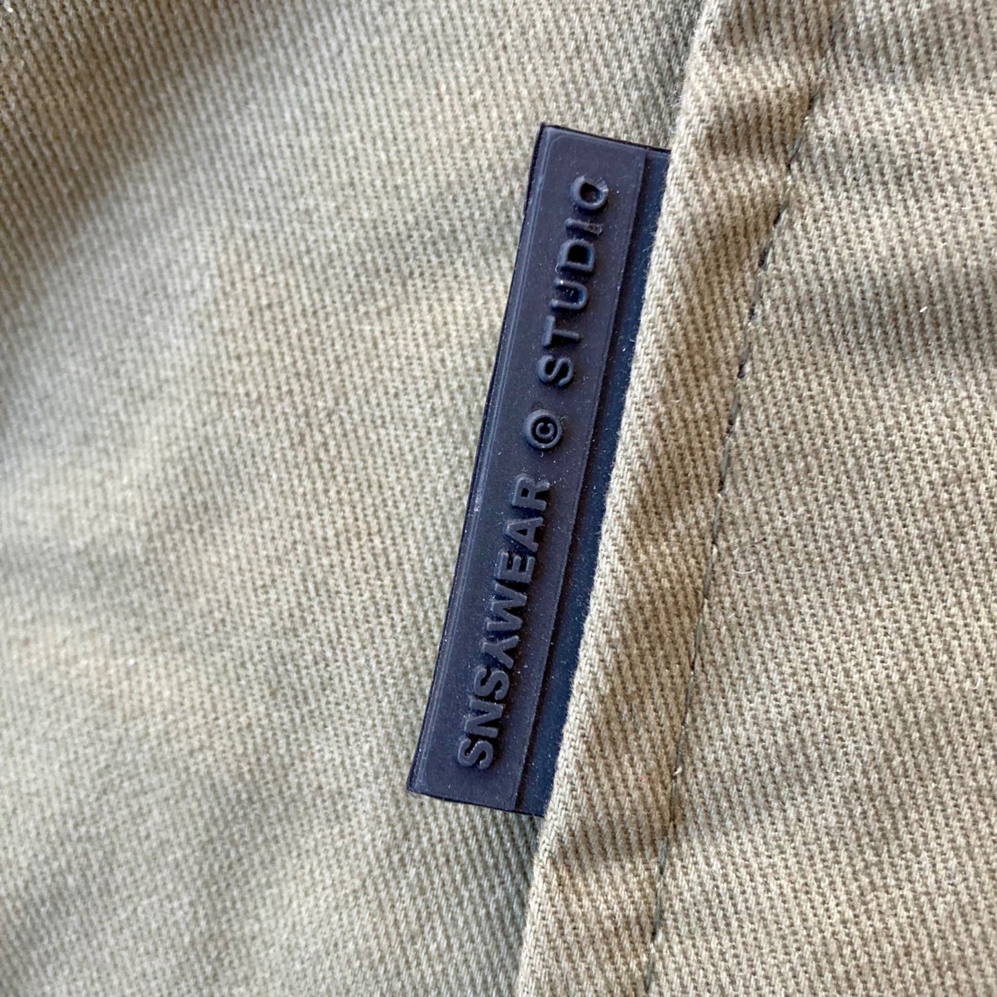 Sinsay Men's Collection Jacket Sherpa Lined Large Polish European Military Green