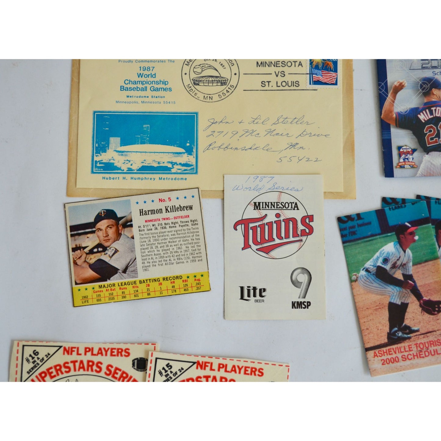 Lot 4 Milk Carton Football Cards Dan Marino Doug Cosbie Freeman McNeil & Misc.