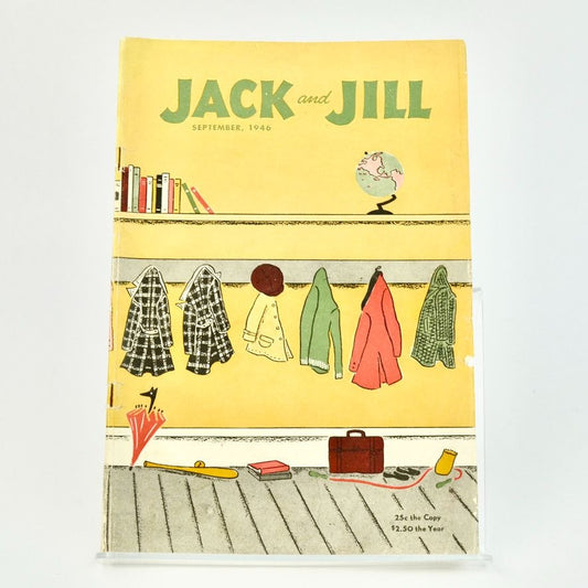 Jack and Jill Magazine September 1946 Vintage School