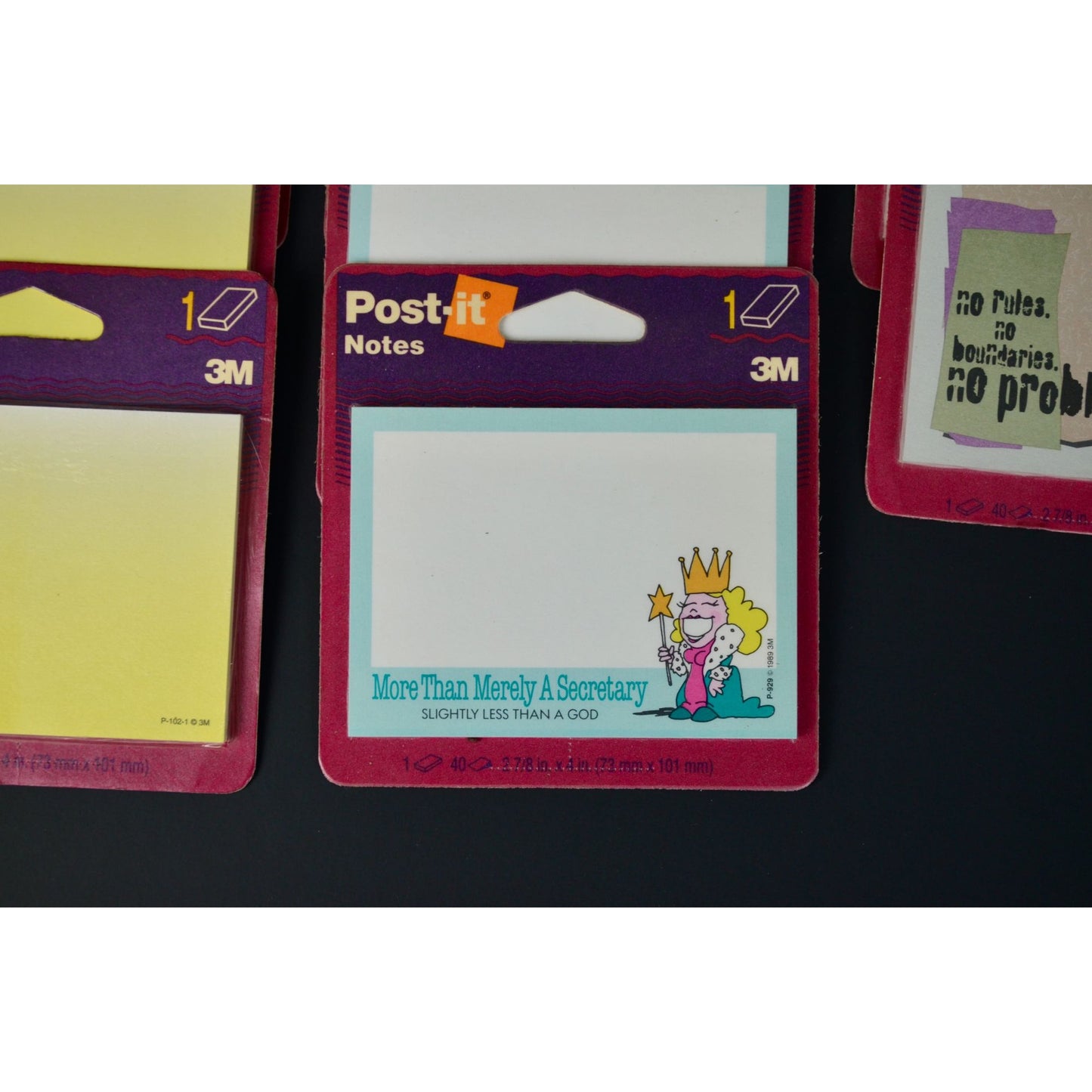 Post-It Notes Vintage 3M New NOS Lot of 8
