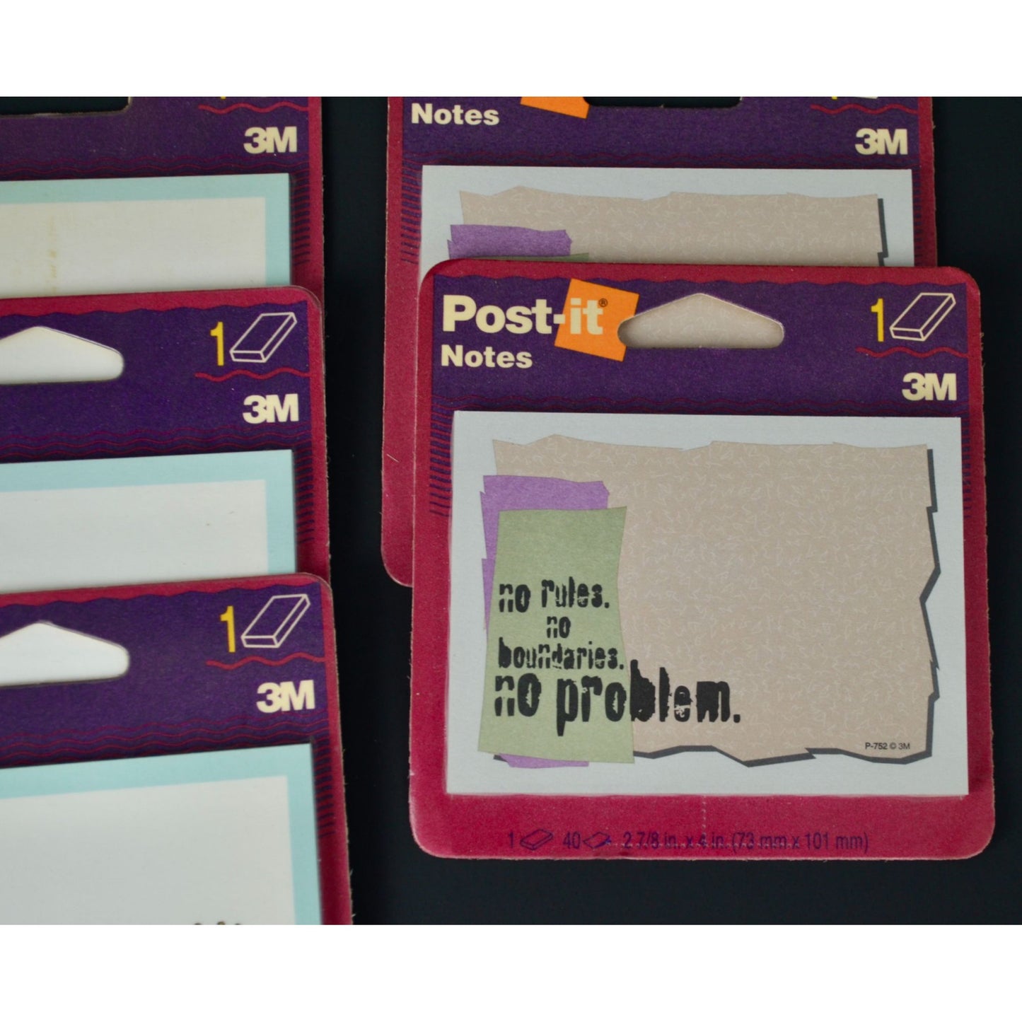 Post-It Notes Vintage 3M New NOS Lot of 8