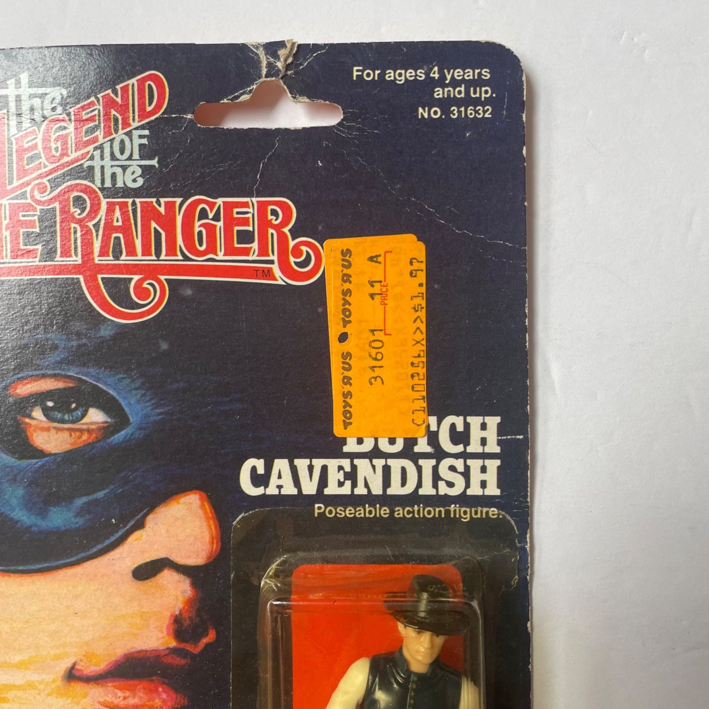 Gabriel The Legend of the Lone Ranger Butch Cavendish Figure NOS
