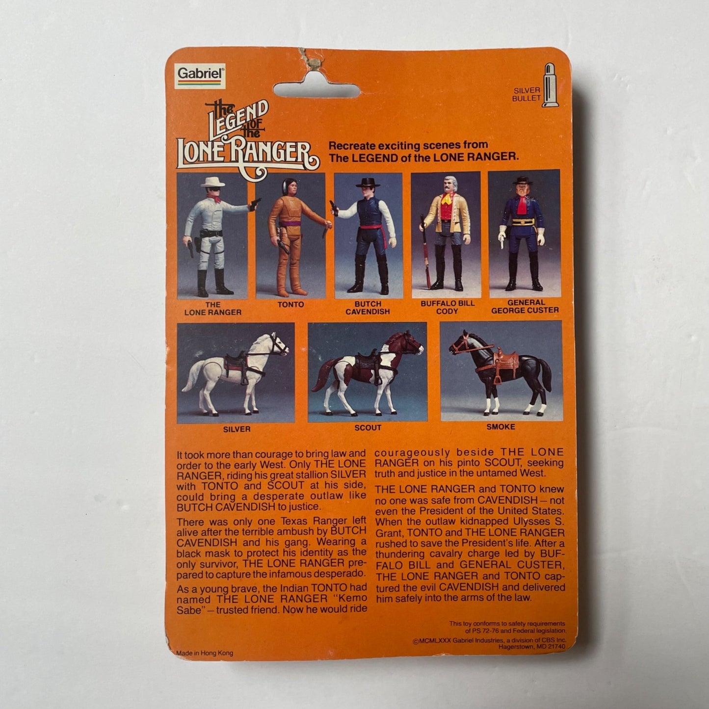 Gabriel The Legend of the Lone Ranger Butch Cavendish Figure NOS