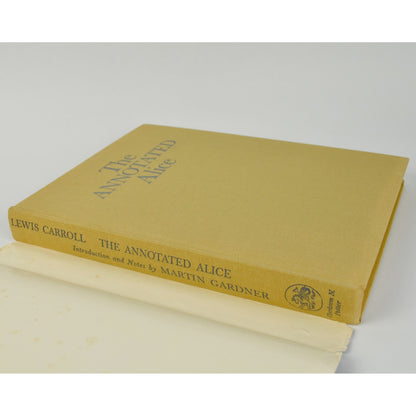 1960 The Annotated Alice Lewis Carroll John Tenniel Vintage Book HC