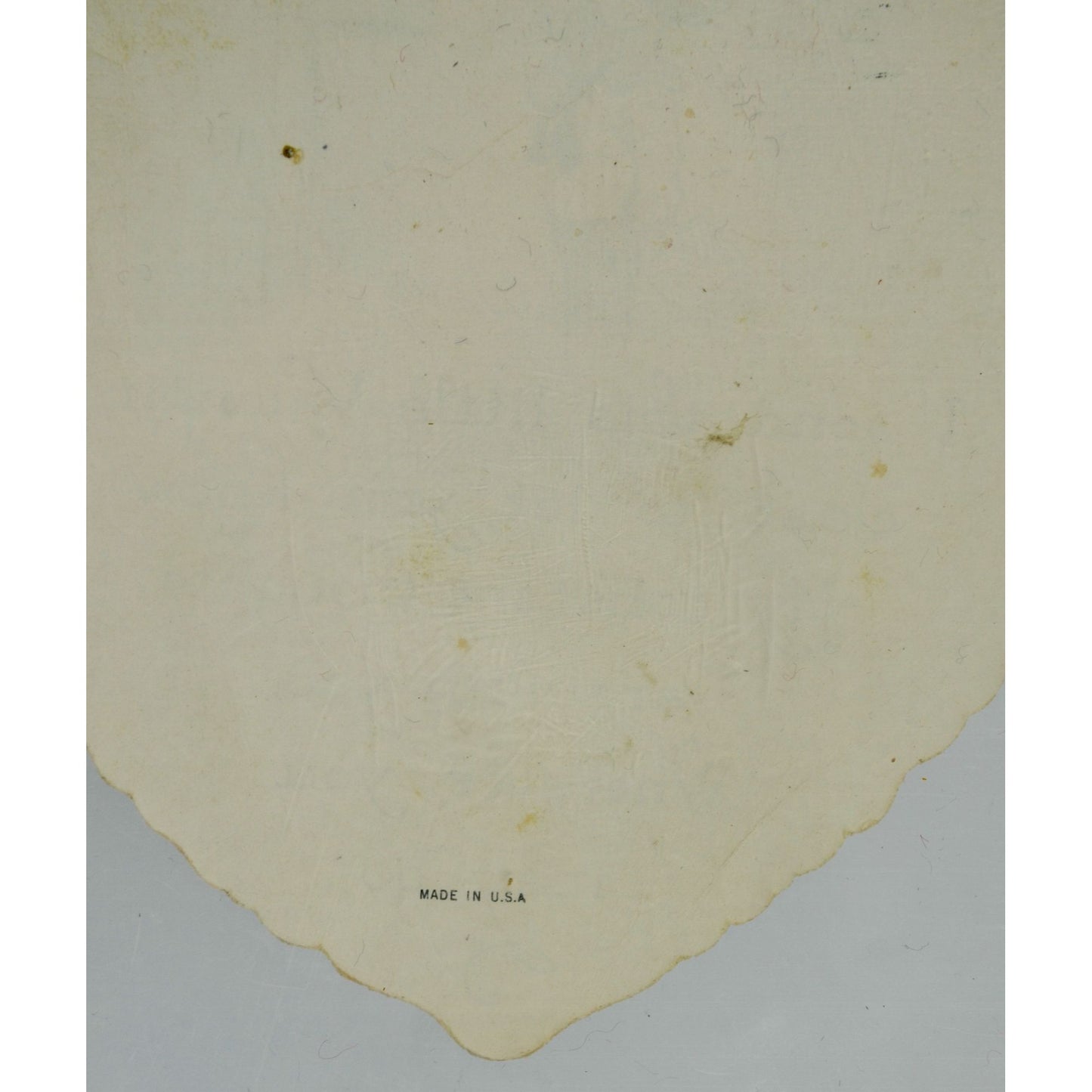 Vintage Valentine Card Heart Boy Girl Kissing