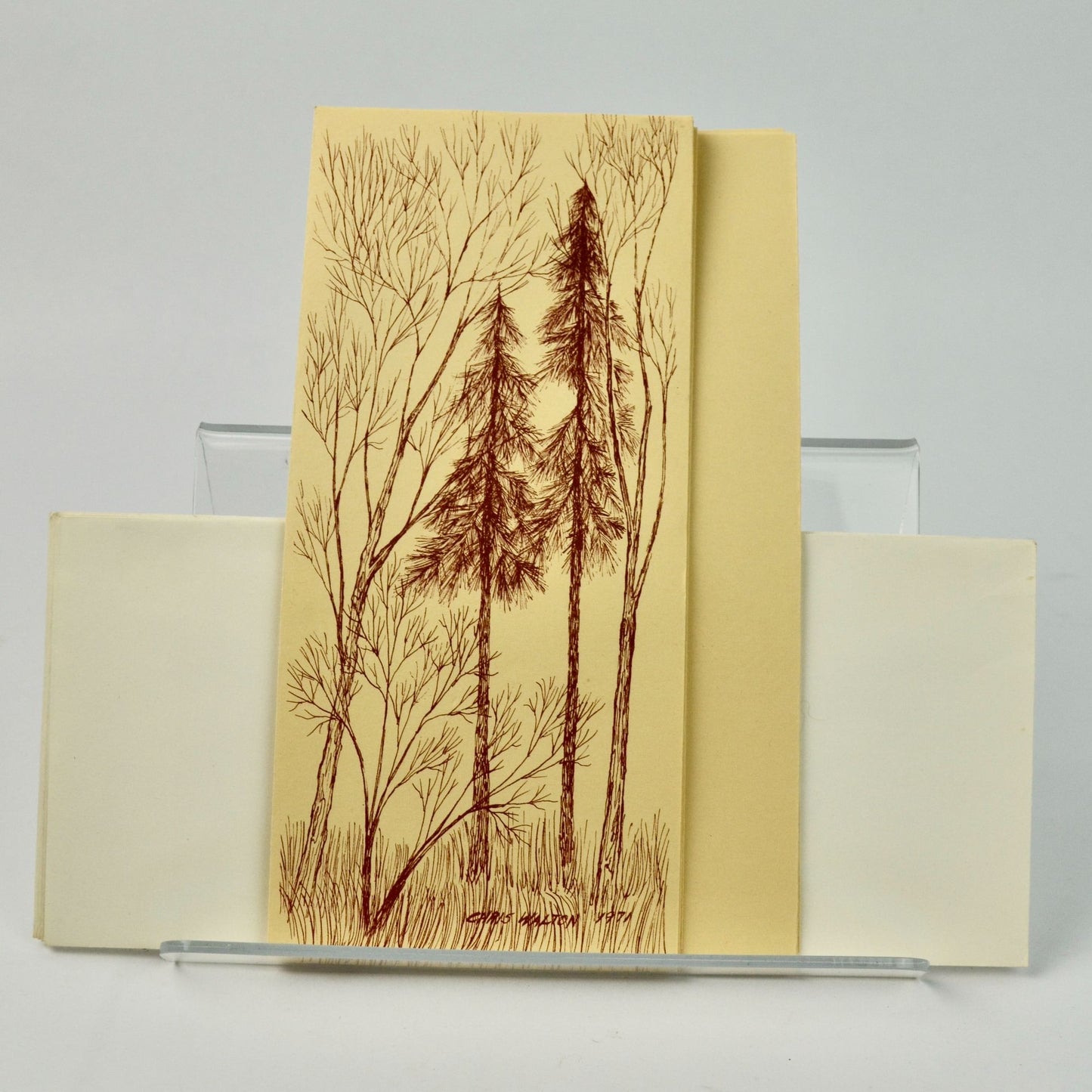 1971 Chris Walton Notecards Unused Set of 10 READ