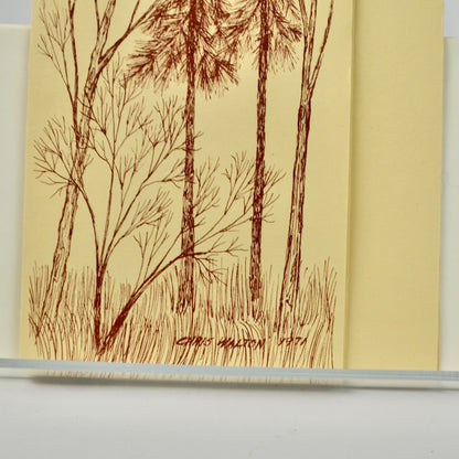 1971 Chris Walton Notecards Unused Set of 10 READ