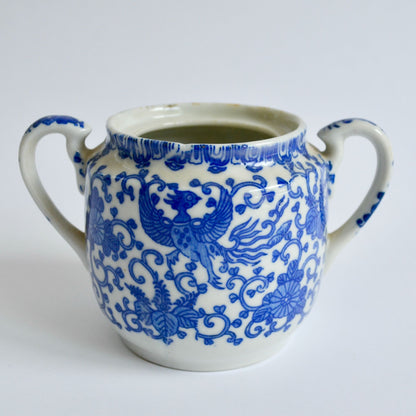 Phoenix Bird Japan Sugar Marmalade Bowl NO LID Vintage