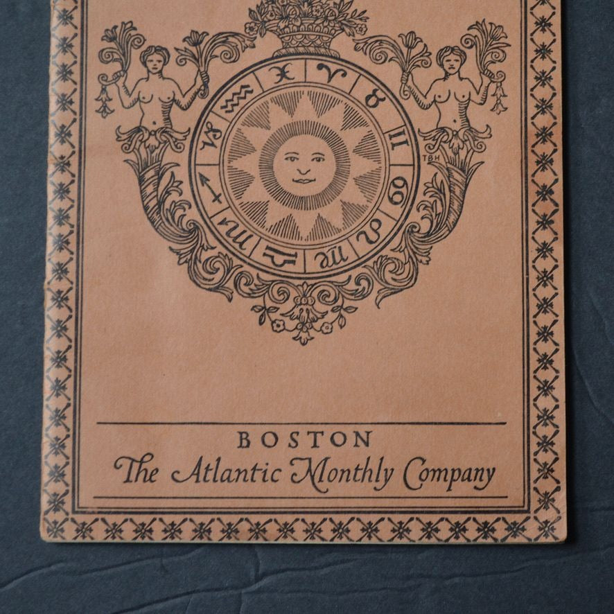 The Atlantic Monthly Almanac 1926 Antique Boston Monthly Company