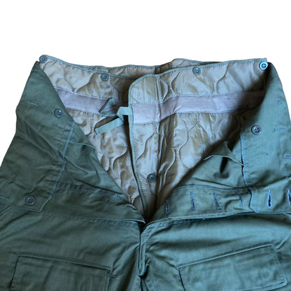 Vintage Czech Miliary Insulated/Lined Field Pants OD Green XL NEW