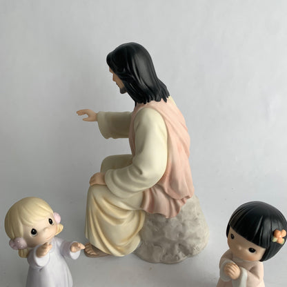 Precious Moments He Shall Lead the Children Into the 21st Century Figurines