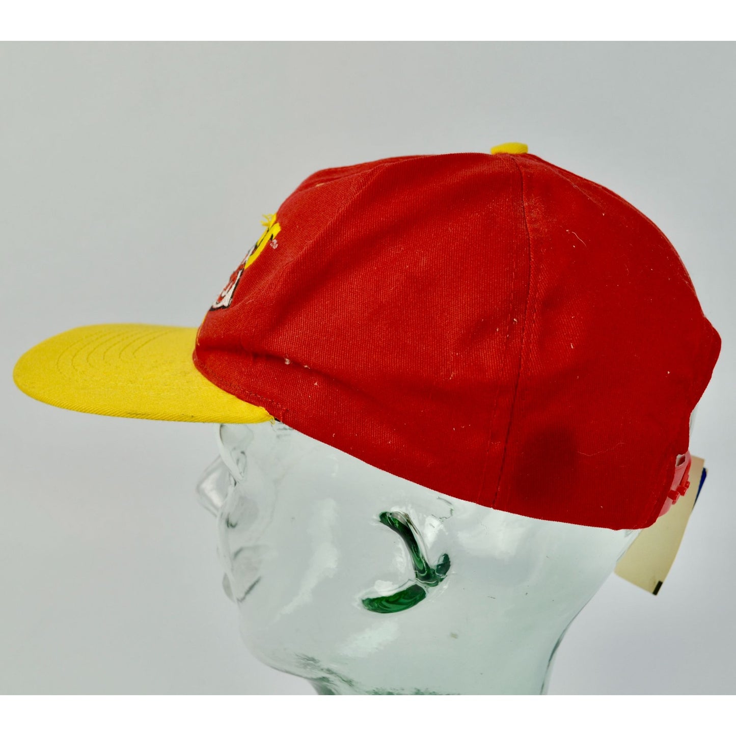 Vintage 90s Kansas City Chiefs Eastport NFL Snapback Hat NWT