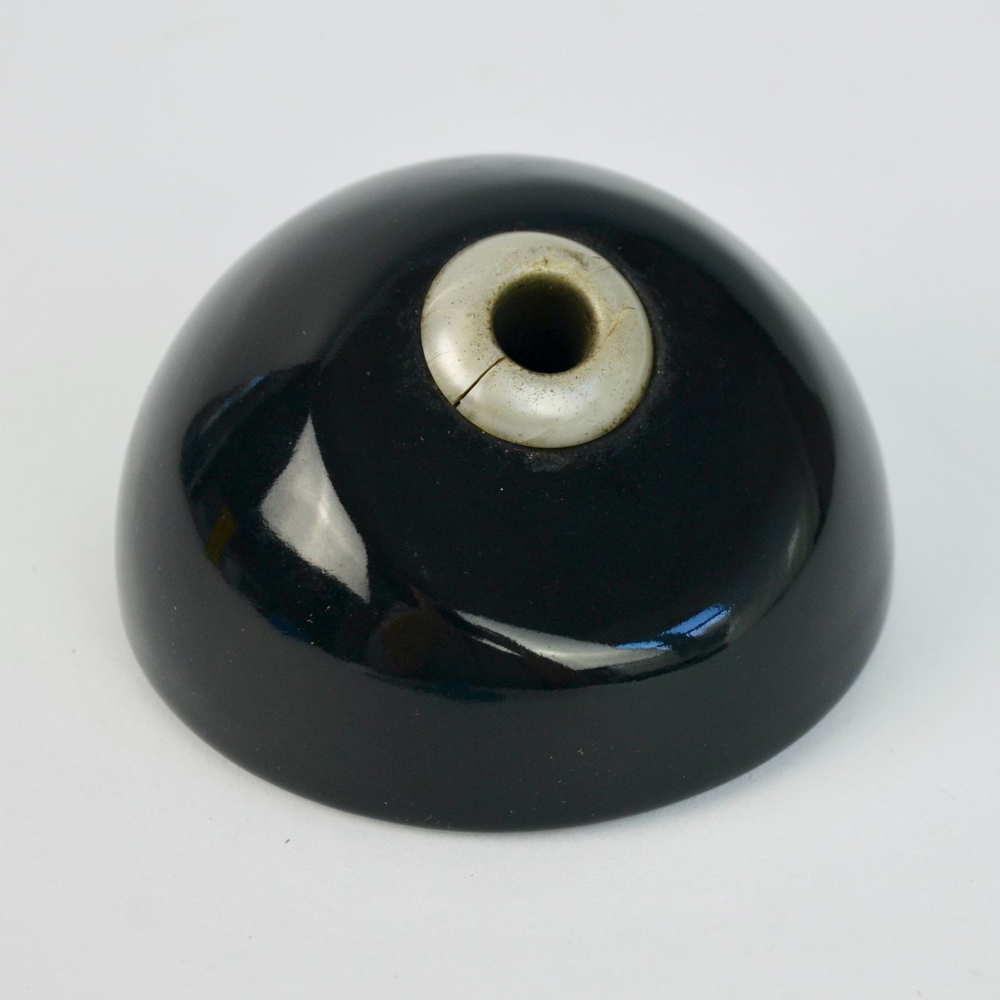 Vintage Esterbrook Black Ceramic Desk Fountain Pen Holder